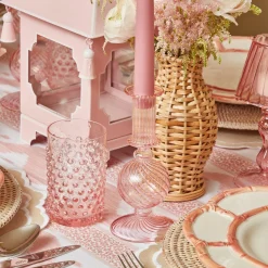 Summer Glassware | Summer Candleware<Mrs. Alice Small Camille Peony Candle Holder (Pair)