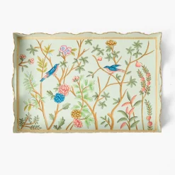 Trays | For Her<Mrs. Alice Small  Chinoiserie Tole Tray