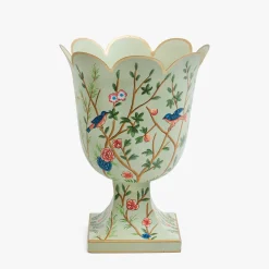 Vases | Vases & Planters<Mrs. Alice Small Chinoiserie Tole Urn Vase