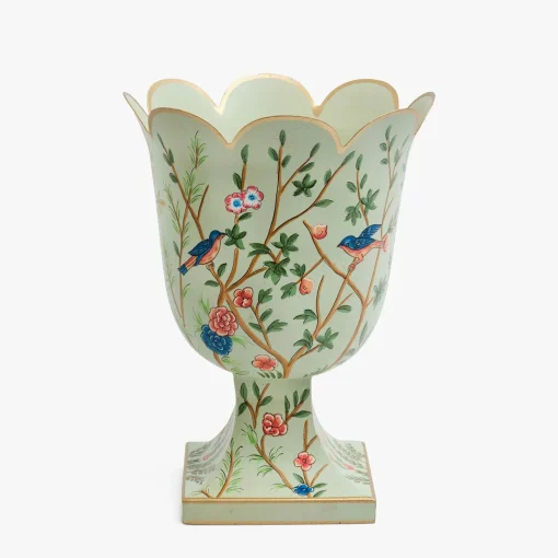 Vases | Vases & Planters<Mrs. Alice Small Chinoiserie Tole Urn Vase