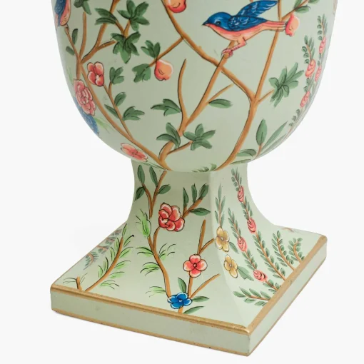 Vases | Vases & Planters<Mrs. Alice Small Chinoiserie Tole Urn Vase