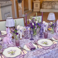 Candle Holders<Mrs. Alice Small Eden Purple Candle Holder (Pair)