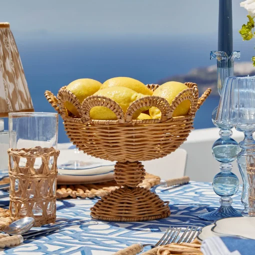 For Her | For The Homemaker<Mrs. Alice Small Elena Rattan Bowl