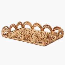 Trays | Trays<Mrs. Alice Small Elena Rattan Tray