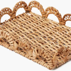 Trays | Trays<Mrs. Alice Small Elena Rattan Tray
