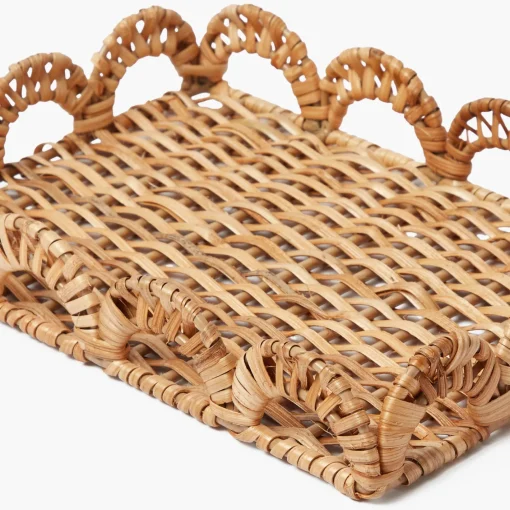 Trays | Trays<Mrs. Alice Small Elena Rattan Tray