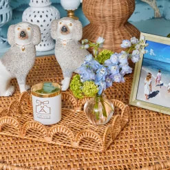 Trays | Trays<Mrs. Alice Small Elena Rattan Tray