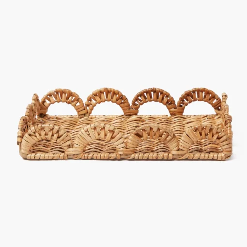 Trays | Trays<Mrs. Alice Small Elena Rattan Tray