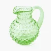 Jugs | Gorgeous Green<Mrs. Alice Small Emerald Hobnail Jug