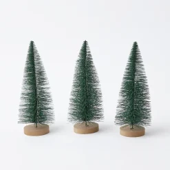 Christmas Decorations<Mrs. Alice Small Green Christmas Trees (Set of 3)