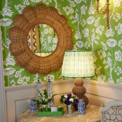 Trays | For The Millenial<Mrs. Alice Small Green Lacquer Scalloped Tray