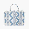 Mrs. Alice Tote Bags | For Her<Mrs. Alice Small Tote Bag (Blue Ikat)