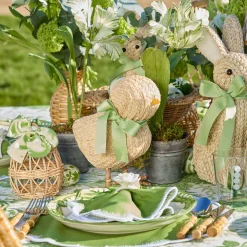 Spring Decorations<Mrs. Alice Small Raffia Chick (Pair)