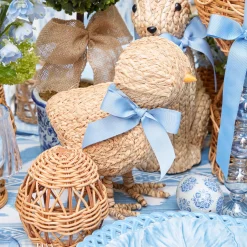 Spring Decorations<Mrs. Alice Small Raffia Chick (Pair)