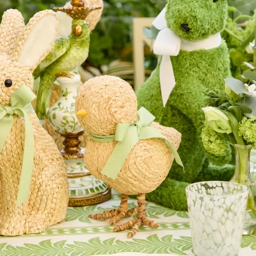 Spring Decorations<Mrs. Alice Small Raffia Chick (Pair)