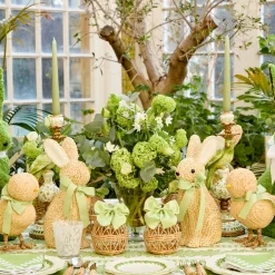 Spring Decorations<Mrs. Alice Small Raffia Chick (Pair)