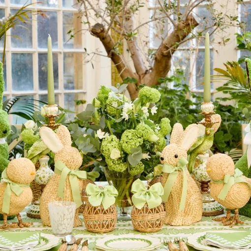 Spring Decorations<Mrs. Alice Small Raffia Chick (Pair)