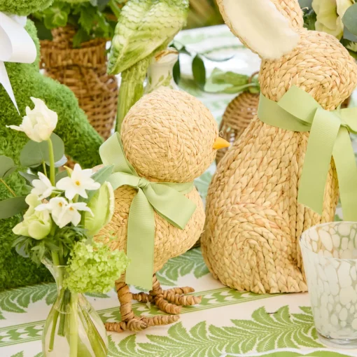 Spring Decorations<Mrs. Alice Small Raffia Chick (Pair)