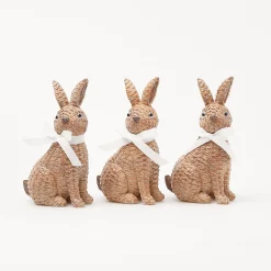 Spring Decorations<Mrs. Alice Small Rattan Rabbit (Trio)