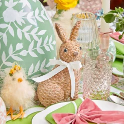 Spring Decorations<Mrs. Alice Small Rattan Rabbit (Trio)