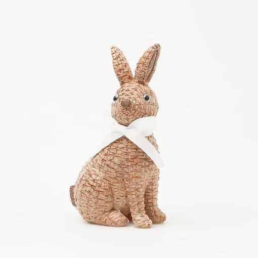 Spring Decorations<Mrs. Alice Small Rattan Rabbit (Trio)