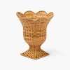 Vases | Vases & Planters<Mrs. Alice Small Rattan Urn Vase