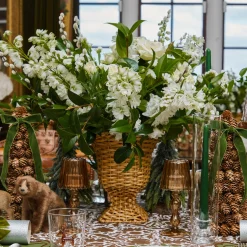 Vases | Vases & Planters<Mrs. Alice Small Rattan Urn Vase
