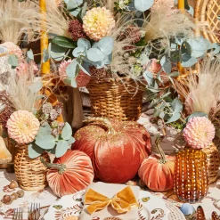 Vases | Vases & Planters<Mrs. Alice Small Rattan Urn Vase