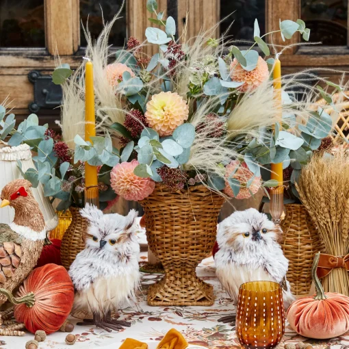Vases | Vases & Planters<Mrs. Alice Small Rattan Urn Vase