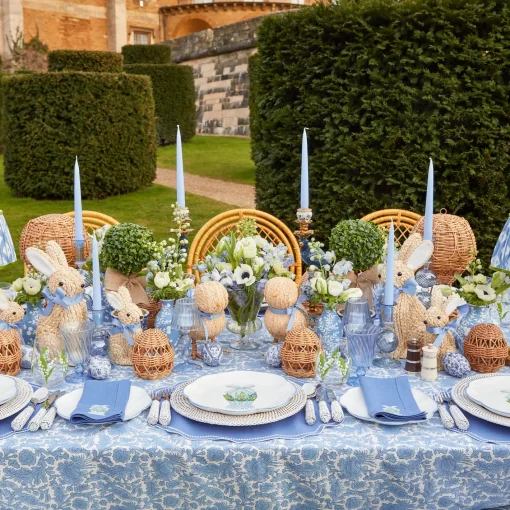 Spring Decorations<Mrs. Alice Small Rattan Woven Egg (Pair)