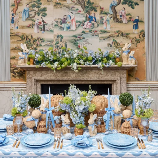 Spring Decorations<Mrs. Alice Small Rattan Woven Egg (Pair)