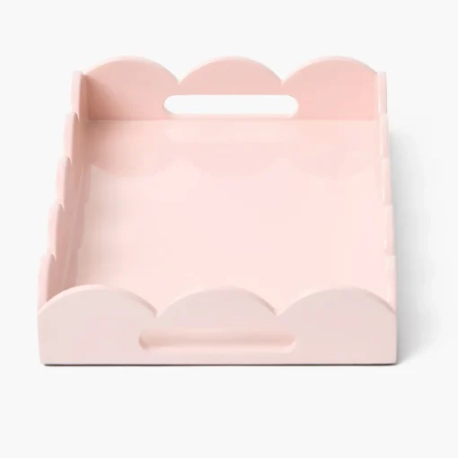 Trays | For Her<Mrs. Alice Small Soft Pink Lacquer Tray