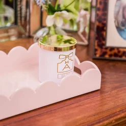 Trays | For Her<Mrs. Alice Small Soft Pink Lacquer Tray