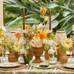 Summer Candleware | Candle Holders<Mrs. Alice Small White Parrot Candle Holder (Pair)