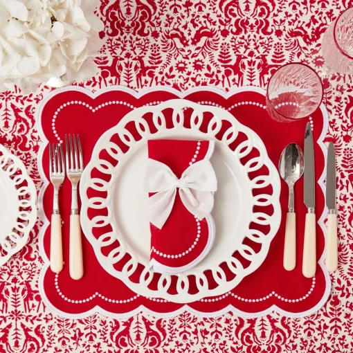 Napkin Rings & Bows<Mrs. Alice Snow White Velvet Napkin Bows (Set of 4)