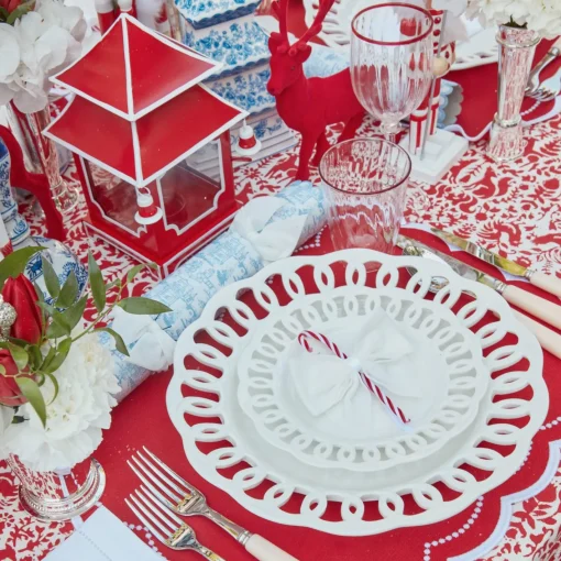 Napkin Rings & Bows<Mrs. Alice Snow White Velvet Napkin Bows (Set of 4)