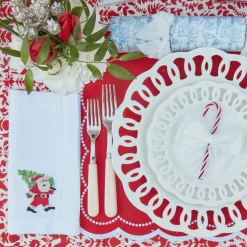 Napkin Rings & Bows<Mrs. Alice Snow White Velvet Napkin Bows (Set of 4)