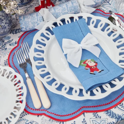 Napkin Rings & Bows<Mrs. Alice Snow White Velvet Napkin Bows (Set of 4)