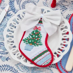 Napkin Rings & Bows<Mrs. Alice Snow White Velvet Napkin Bows (Set of 4)