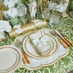 Napkin Rings & Bows<Mrs. Alice Snow White Velvet Napkin Bows (Set of 4)