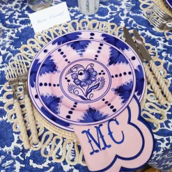 Napkins | Mrs. Alice Monogram<Mrs. Alice Sofia Pink Appliqué Napkins (Set of 4)