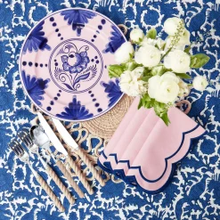 Napkins | Mrs. Alice Monogram<Mrs. Alice Sofia Pink Appliqué Napkins (Set of 4)
