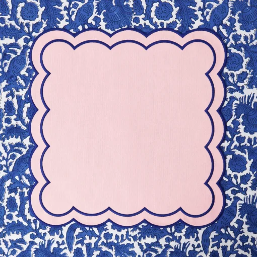 Napkins | Mrs. Alice Monogram<Mrs. Alice Sofia Pink Appliqué Napkins (Set of 4)