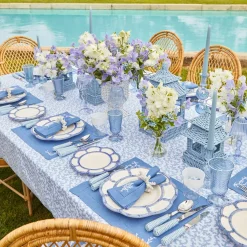 Summer Candleware | Candles<Mrs. Alice Soft Blue Candles (Set of 8)
