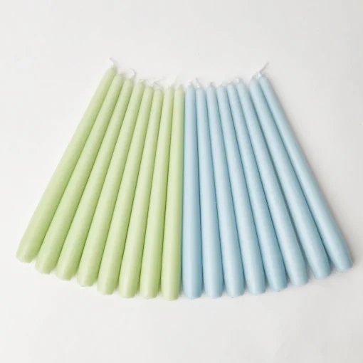 Summer Candleware | Candles<Mrs. Alice Soft Blue Candles (Set of 8)