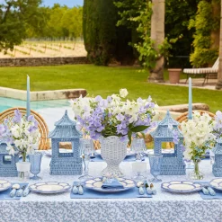 Summer Candleware | Candles<Mrs. Alice Soft Blue Candles (Set of 8)