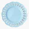Summer Crockery | Dinner Plates<Mrs. Alice Soft Blue Lace Dinner Plate