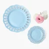 Summer Crockery | Starter Plates<Mrs. Alice Soft Blue Lace Starter Plate