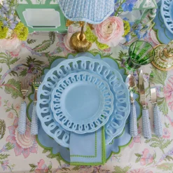 Summer Crockery | Starter Plates<Mrs. Alice Soft Blue Lace Starter Plate