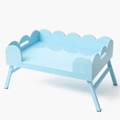 Trays | For Her<Mrs. Alice Soft Blue Lacquer Breakfast Tray